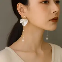 ロング ブライダル ピアス ウェディング 結婚式 パーティー クリスマス