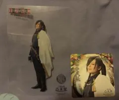 刀剣乱舞2.5茶屋　にっかり青江　クリアカード　コースター　刀ミュ