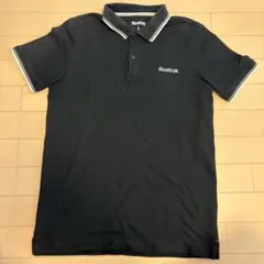Reebok ブラック ポロシャツ L