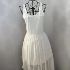 惚*a様 ワンピース　チュール　ノースリーブ