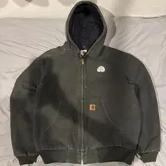 カーハートアクティブジャケットJ130モースグリーン