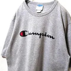 チャンピオン Champion Tシャツ グレー L古着オールドオーセンティック