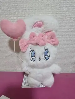 エスターバニー ハートバルーンぬいぐるみ クリームバニー
