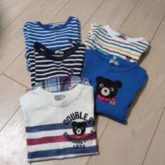 DOUBLE.B Tシャツ・ロンT 130cm 5枚セット