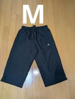 adidas CLIMA365 黒ジャージパンツ　七分丈