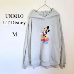 ユニクロ◇UT ミッキー パーカー M グレー ディズニー スウェット