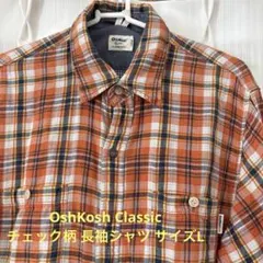 OshKosh Classic チェック柄 長袖シャツ サイズLのサムネイル