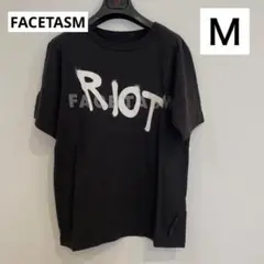 RIOTライオット FACETASM ファセッタズム 半袖 Ｔシャツ ブラック