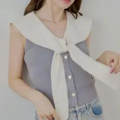 Chico セーラーノースリベスト