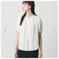 LAUTREAMONT ジョーゼット配色ブラウス≪洗濯機で洗える≫ 9号 - メルカリ