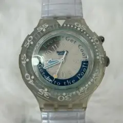 Swatch スウォッチ　6131　裏スケ　クォーツ腕時計　スプリングベルト