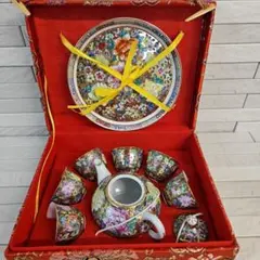 ★金彩中国茶器セット