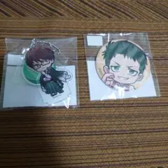 炎炎ノ消防隊　アクリルキーホルダー　缶バッジ　セット