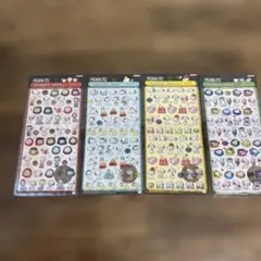 土日緊急値下げ！ スヌーピーBONBON DROP ミニシール 4シートセット