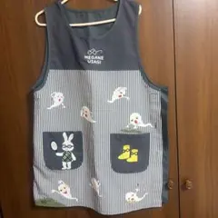 エプロン　めがねうさぎのサムネイル