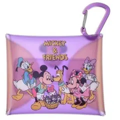 ディズニーカラビナ付きポーチ