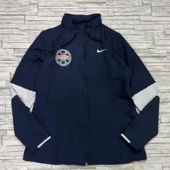 NIKE ナイロンジャケット サッカーチームロゴ 刺繍 ドライフィット