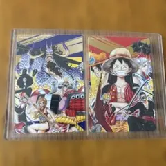 ワンピース ナツコミ特製ダブルステッカー