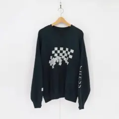 short length print fade sweat / 