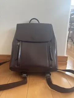COACH【コーチ】 10115リュック・デイパック レザー 黒 ブラック 