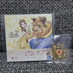 一番くじ ディズニープリンセス Ｆ賞 ミニキャンバスボード 美女と野獣