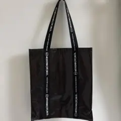 WEEKEND(ER)&CO. ビニールトートバッグ スモークブラック