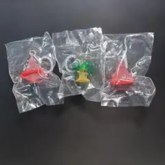 星のカービィめじるしアクセサリー2 さんかくほおばり×2 ウィスピーウッズ×1