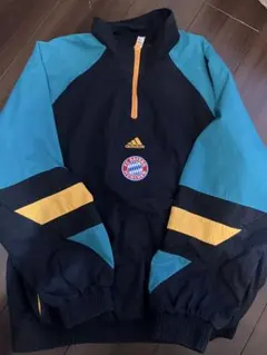 adidas バイエルン icon top ハーフジップ ジャケット - メルカリ