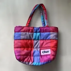 雑誌付録 Cher マルチカラー エコバッグ トートバッグのサムネイル