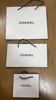 CHANEL・紙袋・ショッパー・3点セット