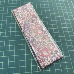 バイアステープ 4cm×3m リバティMichelle（ミシェル）ピンクパープル