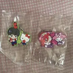 ブルーロックとサンリオコラボアクリルキーホルダーセット