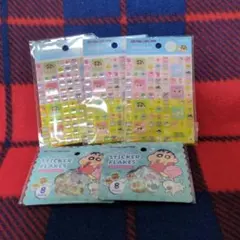 おはじき・タイルシール(クレヨンしんちゃん)　２種類５点セット