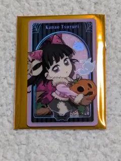 鬼滅 カフェ ハロウィン 2025 メタリックカード カナヲ