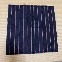TRUSSARDI トラサルディ ハンカチ ネイビー ストライプのサムネイル