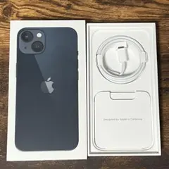 【空箱】Apple iPhone13 ミッドナイトブラック
