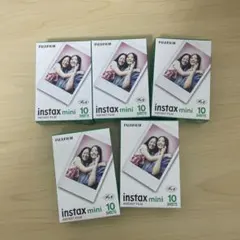 Fujifilm instax mini フィルム 5パック