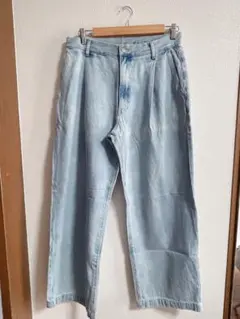 WYM LIDNM TUCK WIDE LOOSE DENIM デニムワイド - メルカリ