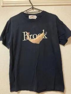 Brook ブルック 魚プリントTシャツ ネイビー ほぼ新品