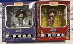 ねんどろいど 戦国BASARA 137 伊達政宗 210 真田幸村 セット - メルカリ