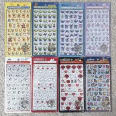 【正規品】ディズニーボンボンドロップシールミニ8点セット