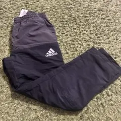 adidas ロングパンツ グレー/ブラック　140