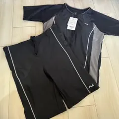 FILA スポーツ用水着 ブラック 15LL