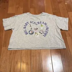 repipi armario クロップドTシャツ