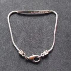 NINARICCI シルバーバーモチーフブレスレット ジャンク品