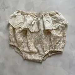 【tete a tete】ブルマ 70〜80 フリル 花柄 ベビー服
