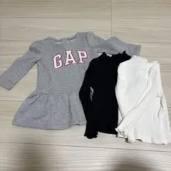 gap トップス　長袖　18-24m タートル　リブ　メロウ　子供服　まとめ売りのサムネイル