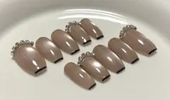 【現品】ネイルチップ　マグネットネイル　フレンチネイル