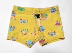 MIKIHOUSE 男の子用水着 イエロー 80cm