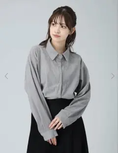 fifth コーデュロイシャツジャケット グレーのサムネイル